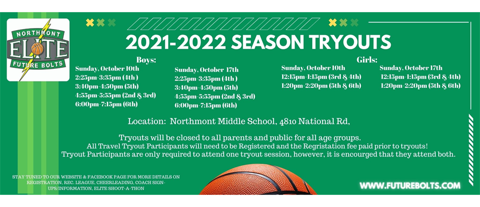 2021-2022 Tryouts