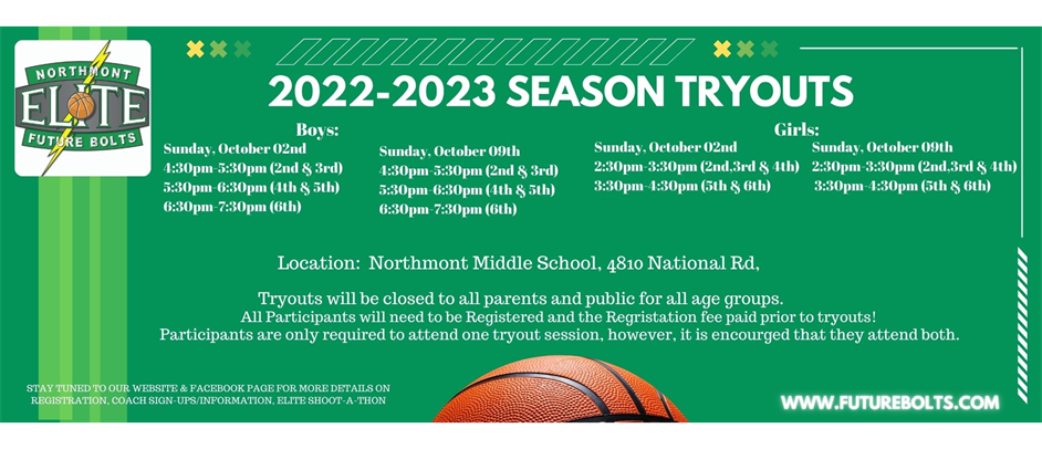 2022-2023 Tryouts